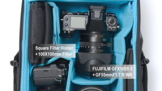【機材収納例】メトロポリス 22L ＋ FUJIFILM X システム
